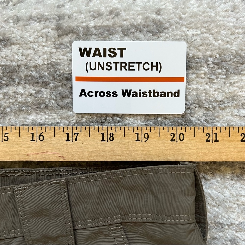 Wrangler Cargo Pants 100% Nylon Brown Workwear Men Size 40 30 - Picture 8 of 9